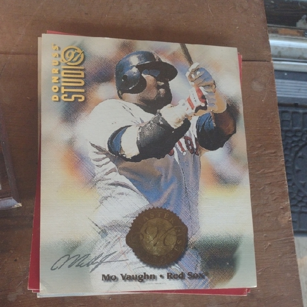 Donruss Studio Mo Vaughn Baseball Card